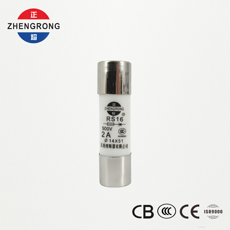 14 * 51 mm 500V 2A RS16 zekering met hoog breekvermogen