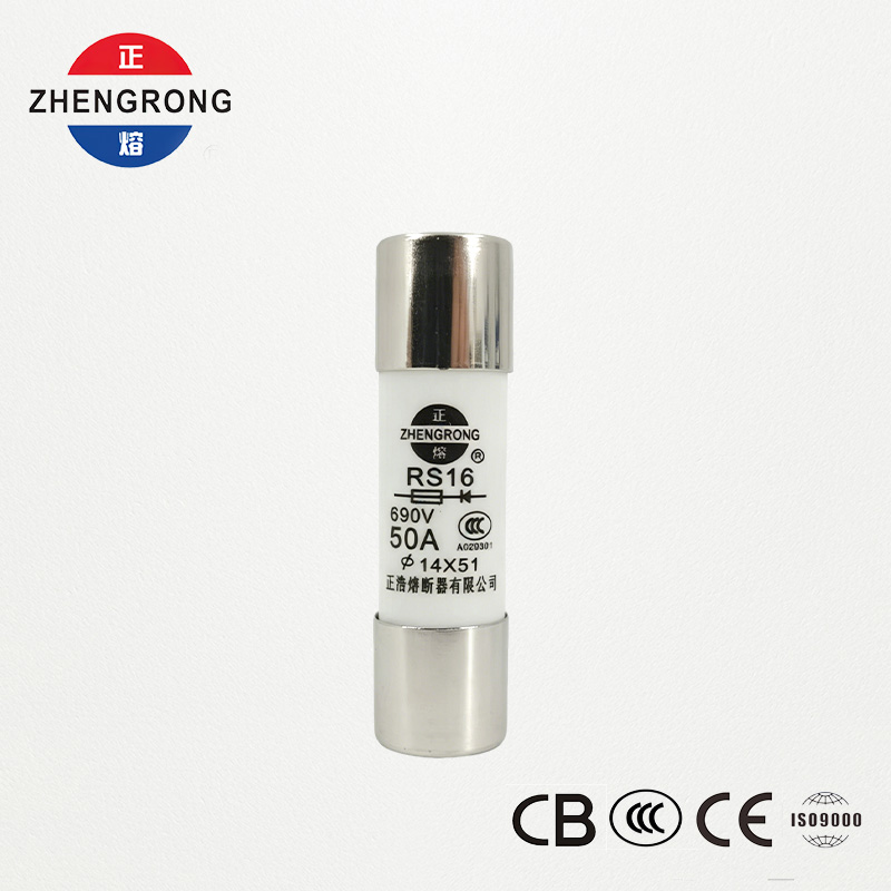 14*51mm 500V 50A RS16 Zekering met hoog breekvermogen