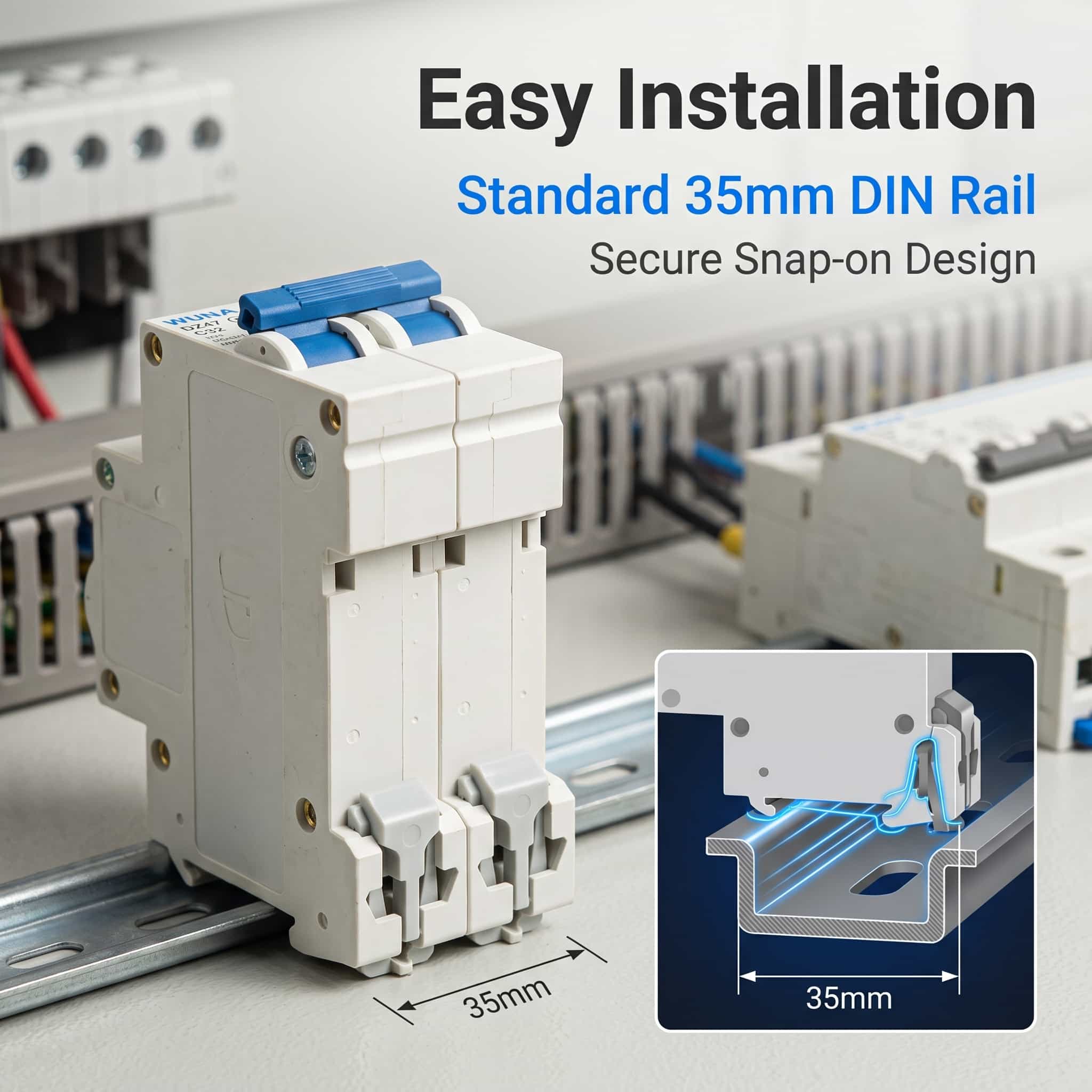 Wat moet u controleren voordat u een 2-polige DC-miniatuurstroomonderbreker DZ47 C32 500V kiest?