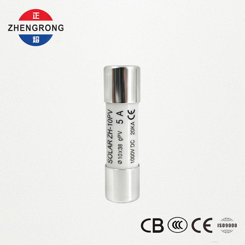 Aangepaste 10 * 38 5A zonnepaneel-resetzekeringverbindingen voor fotovoltaïsche zonne-energie