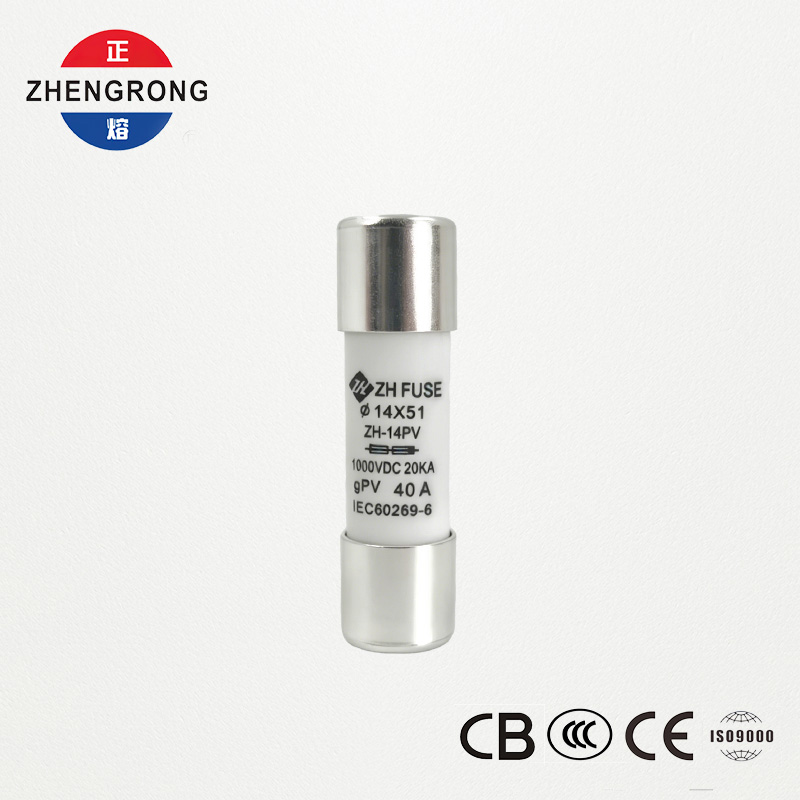 Aangepaste 14 * 51 40A zonnepaneel-resetzekeringverbindingen voor fotovoltaïsche zonne-energie