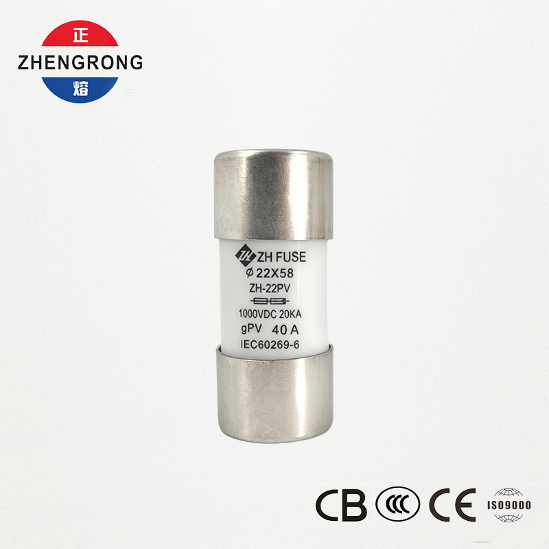 Aangepaste 22 * ​​58 40A zonnepaneel-resetzekeringverbindingen voor fotovoltaïsche zonne-energie