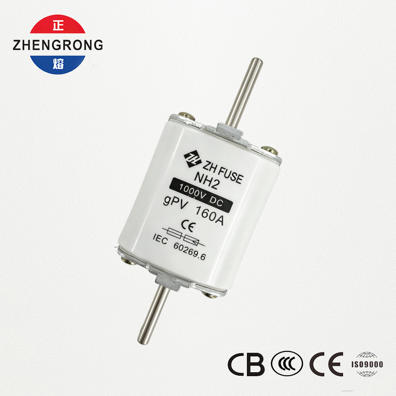 NH2 160A 1000V DC gPV fotovoltaïsche zekeringverbinding - IEC 60269.6 gecertificeerd