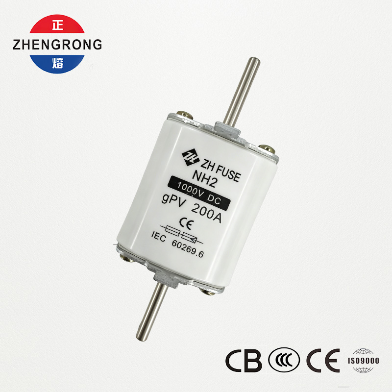 NH2 200A 1000V DC gPV fotovoltaïsche zekeringverbinding - IEC 60269.6 gecertificeerd