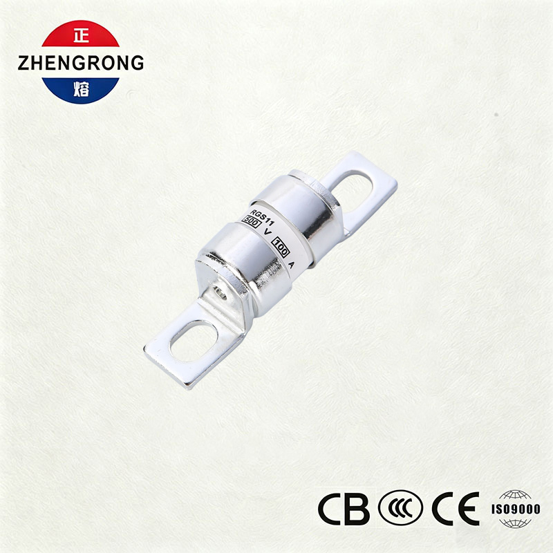 RGS11 100A 500V snelwerkende keramische zekering