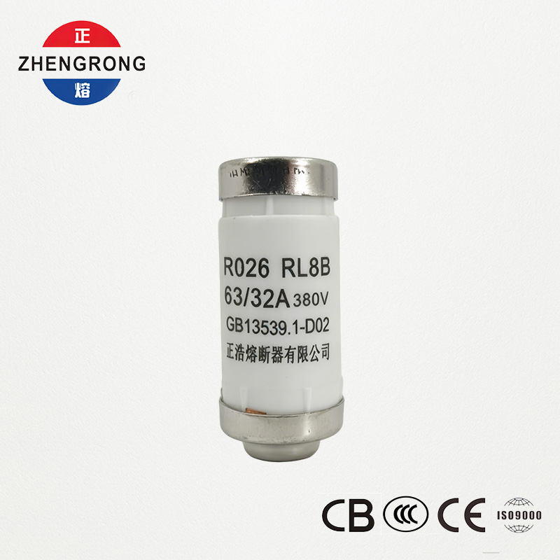 RL8B R026 380V zekering | 32A/63A D02 Standaard