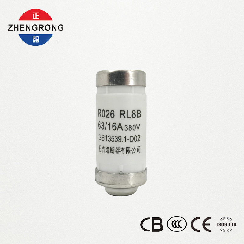 RL8B R026 D02 Zekering 16A/63A 380V | GB13539.1