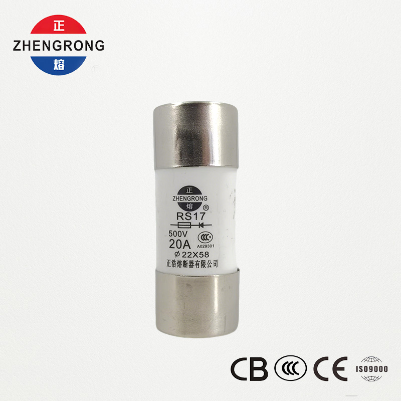 RS17 20A 500V Cilindrische snelwerkende zekering | 22*58mm | CCC-gecertificeerd