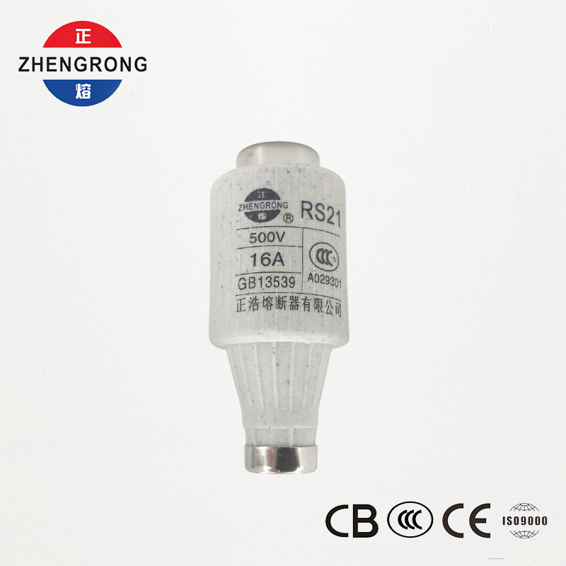RS21 16A 500V snelwerkende schroefzekering