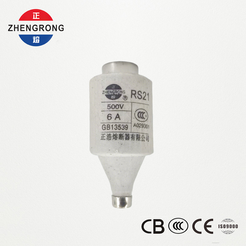 RS21 6A 500V snelwerkende schroefzekering