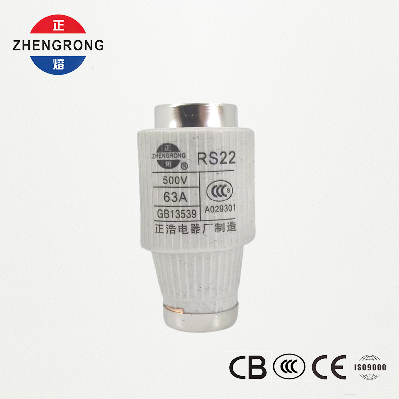 RS22 63A 500V snelwerkende schroefzekering | Halfgeleiderbescherming
