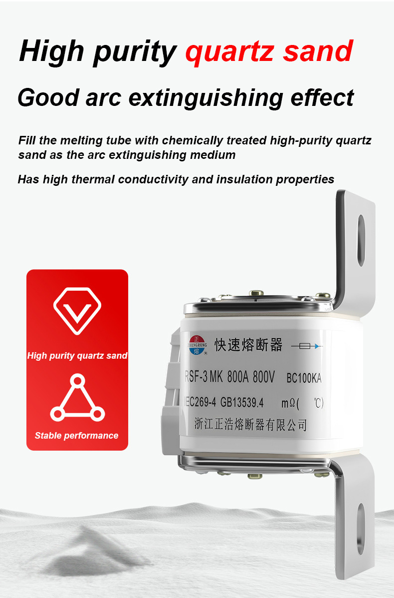 RSF-3MK 800V-800A BC100KA zekering Links